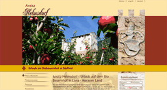 Desktop Screenshot of ansitz-helmsdorf.com